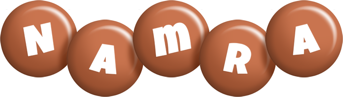 Namra candy-brown logo