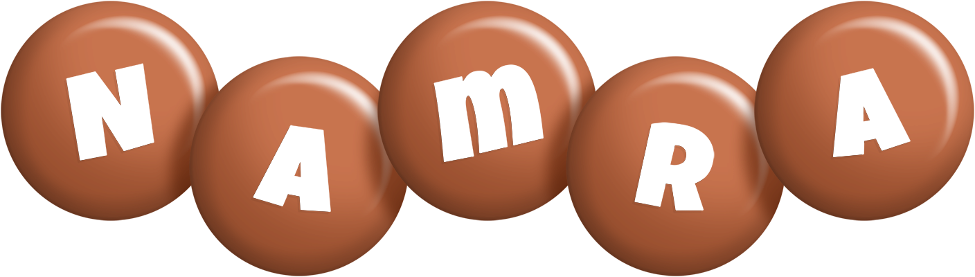 Namra candy-brown logo