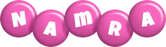 Namra candy-pink logo