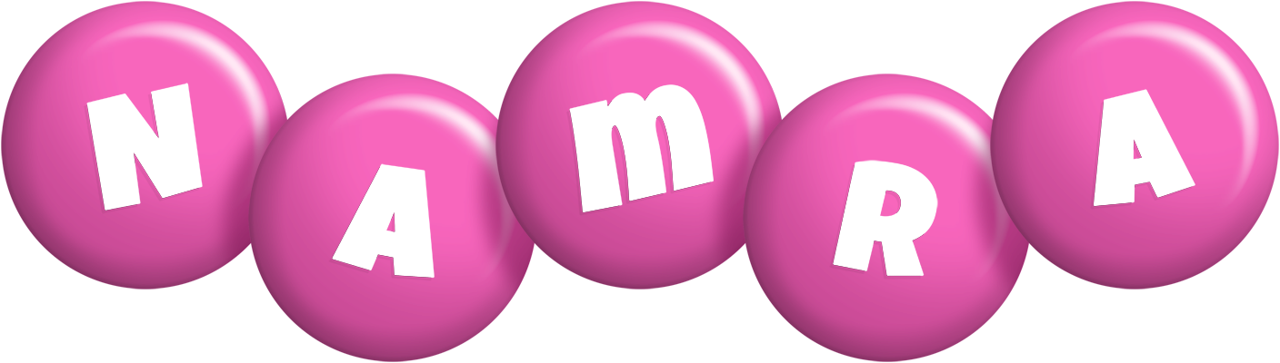 Namra candy-pink logo