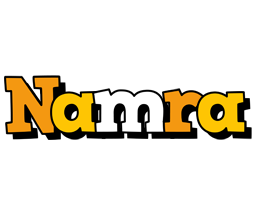 Namra cartoon logo