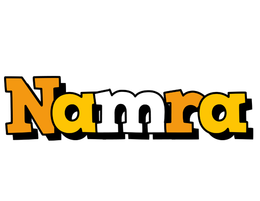 Namra cartoon logo