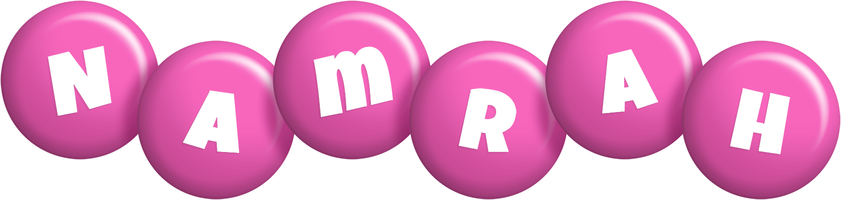 Namrah candy-pink logo