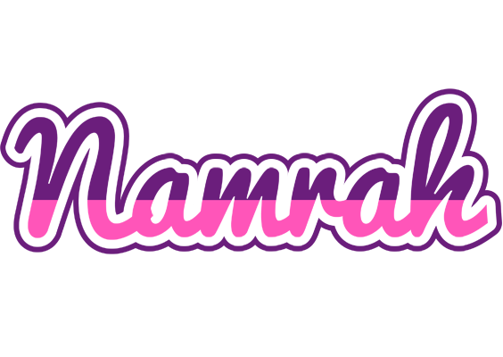 Namrah cheerful logo