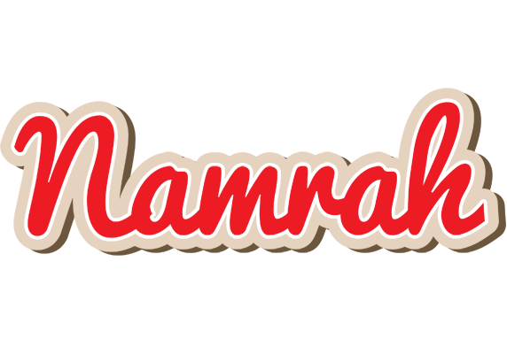 Namrah chocolate logo