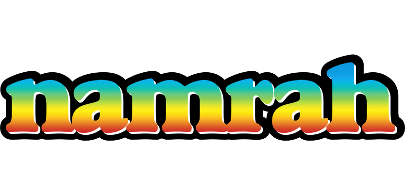 Namrah color logo