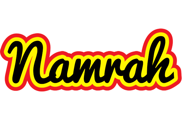 Namrah flaming logo