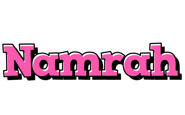Namrah girlish logo
