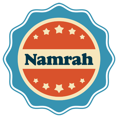 Namrah labels logo