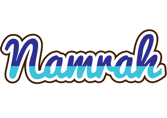 Namrah raining logo