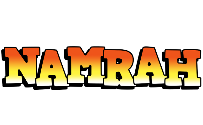 Namrah sunset logo