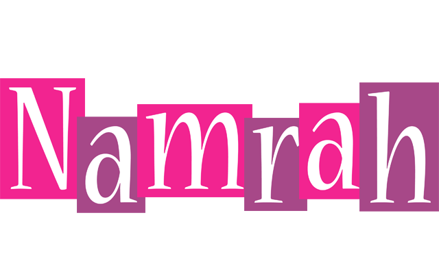 Namrah whine logo