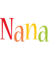 Nana birthday logo