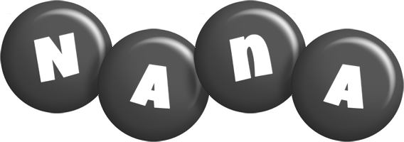 Nana candy-black logo