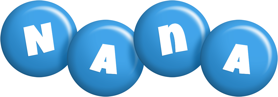 Nana candy-blue logo