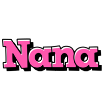 Nana girlish logo