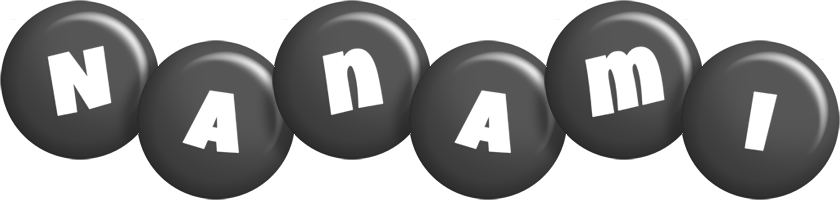 Nanami candy-black logo