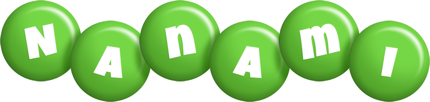 Nanami candy-green logo