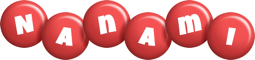 Nanami candy-red logo
