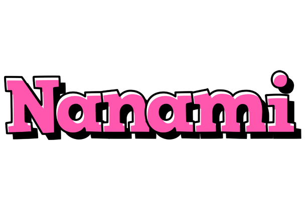 Nanami girlish logo