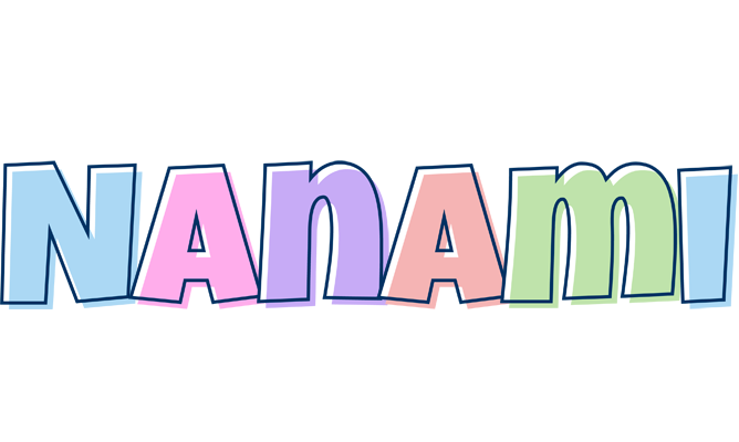 Nanami pastel logo