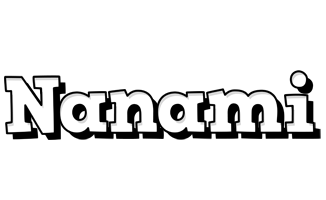 Nanami snowing logo