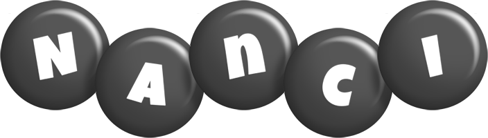 Nanci candy-black logo