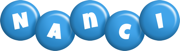 Nanci candy-blue logo