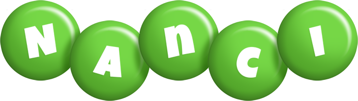 Nanci candy-green logo