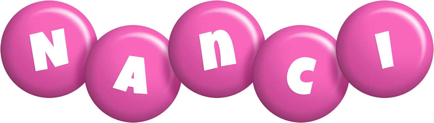 Nanci candy-pink logo