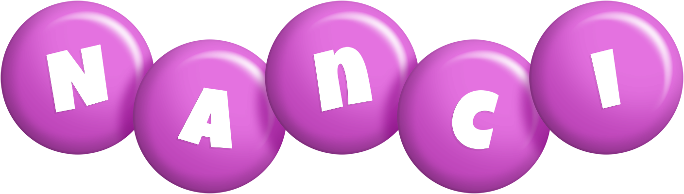 Nanci candy-purple logo