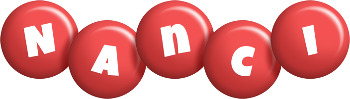 Nanci candy-red logo