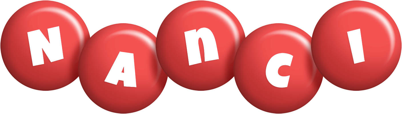 Nanci candy-red logo