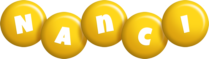 Nanci candy-yellow logo
