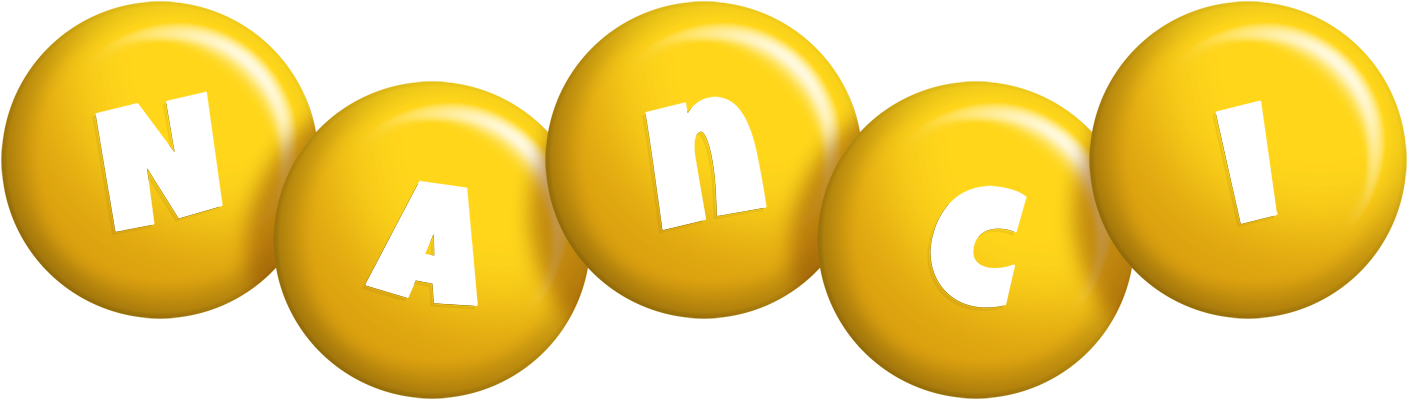 Nanci candy-yellow logo