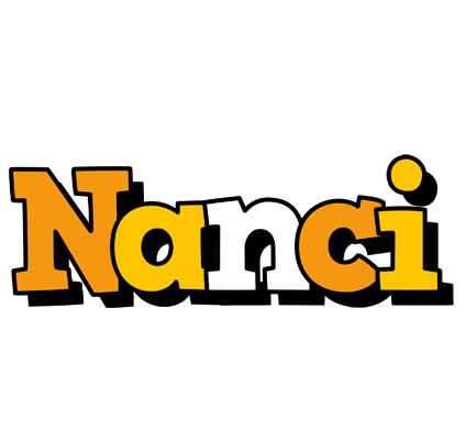 Nanci cartoon logo
