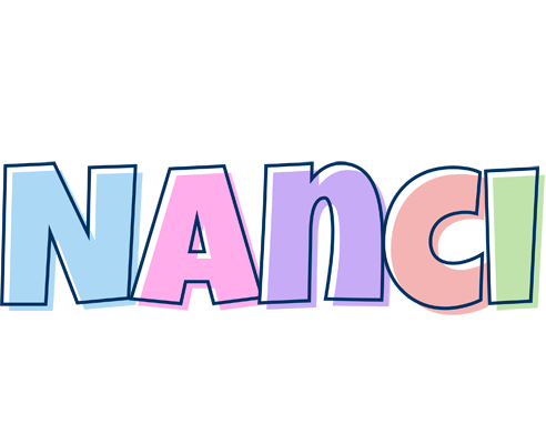 Nanci pastel logo