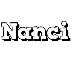 Nanci snowing logo