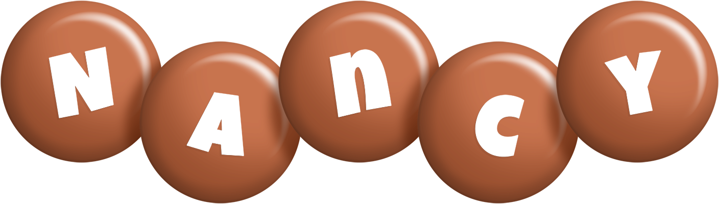 Nancy candy-brown logo