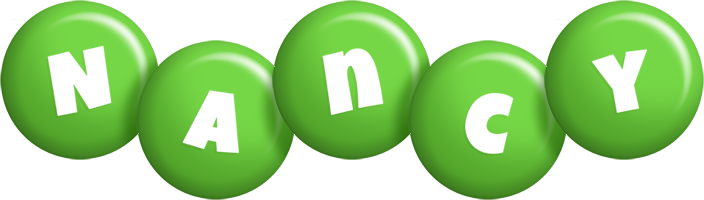 Nancy candy-green logo