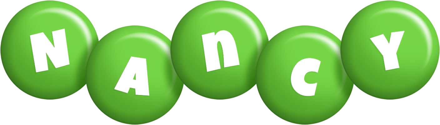 Nancy candy-green logo