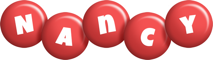 Nancy candy-red logo