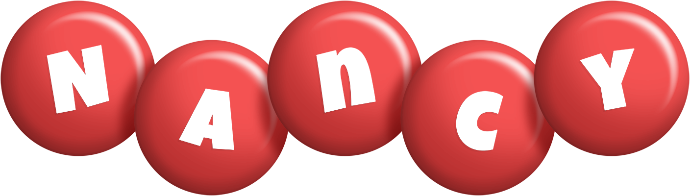 Nancy candy-red logo