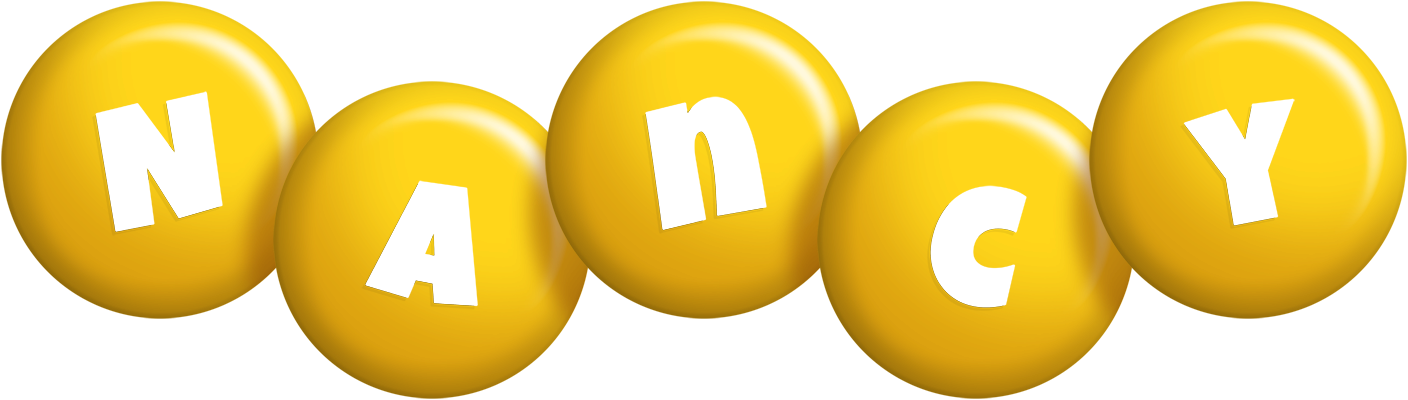 Nancy candy-yellow logo