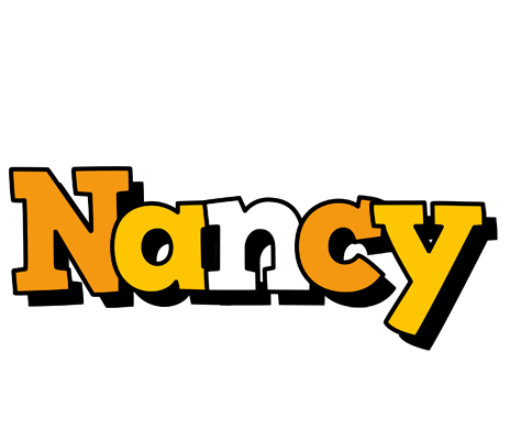 Nancy cartoon logo