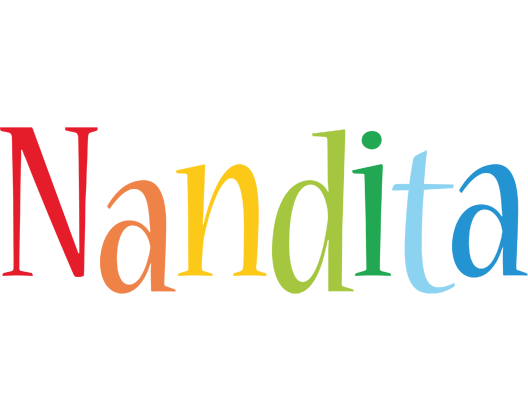 Nandita birthday logo