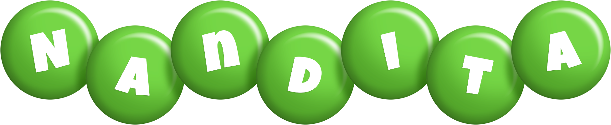 Nandita candy-green logo