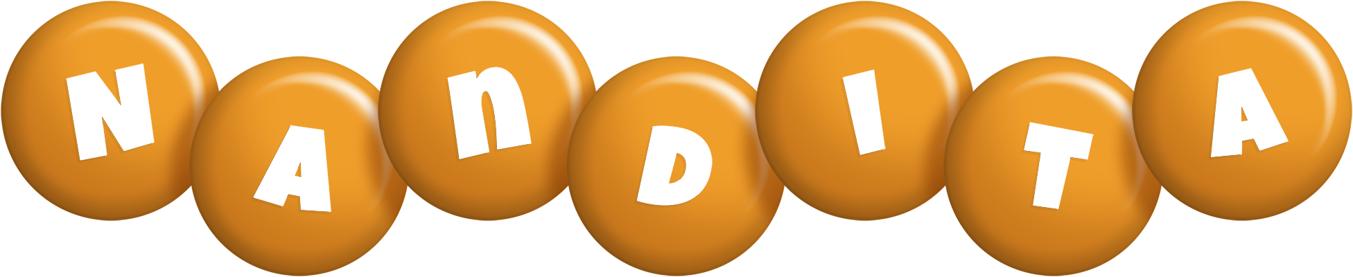 Nandita candy-orange logo