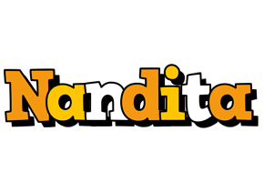 Nandita cartoon logo