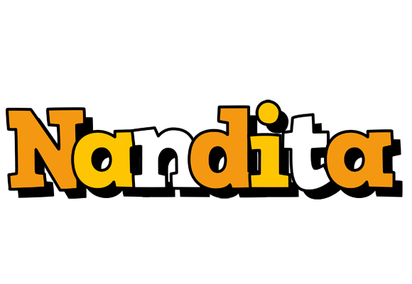 Nandita cartoon logo